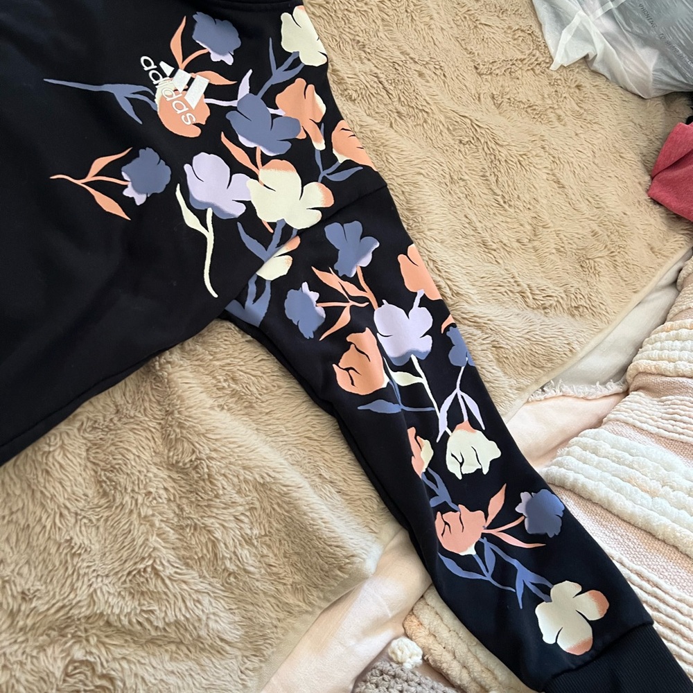 Womens Adidas Black Hoodie